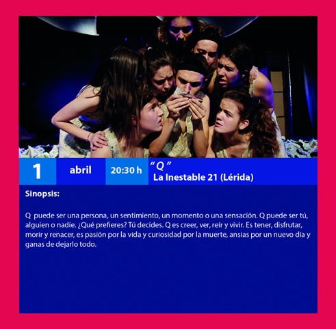 Certamen Nacional de Teatro: “Q”