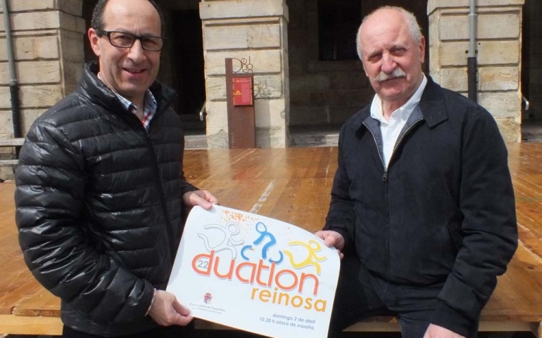 Deportistas de varias comunidades autónomas se dan cita este domingo en Reinosa para disputar el 22 Duatlón