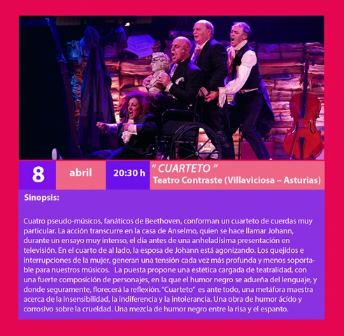CERTAMEN DE TEATRO: CUARTETO