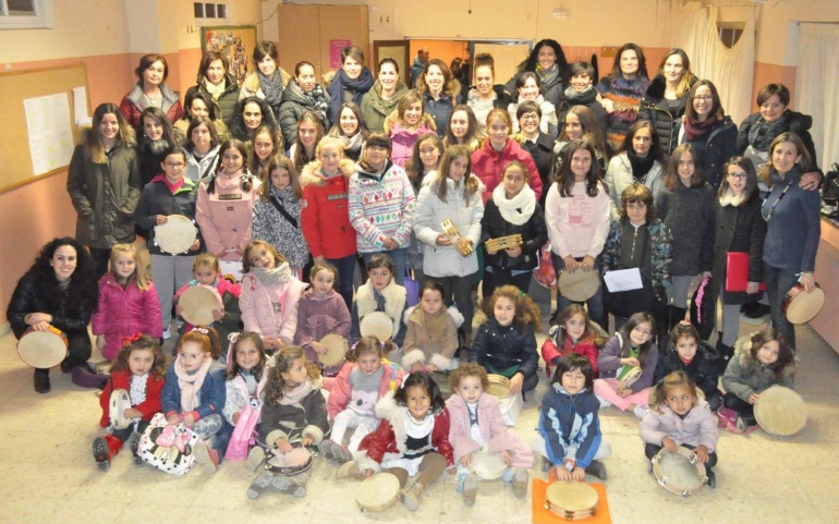 Concierto de Fin de Curso de la Escuela de Pandereteras de Reinosa