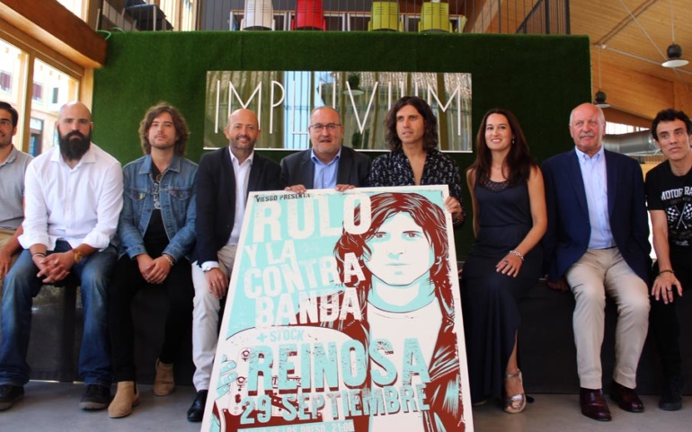 Rulo y La Contrabanda, se reencontrarán con el público reinosano en las Fiestas de San Mateo