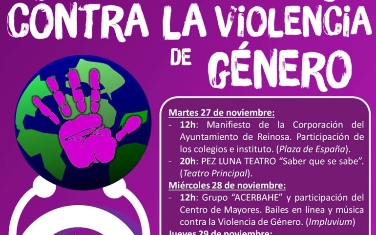 El Ayuntamiento de Reinosa programa una semana de actividades contra la violencia de género