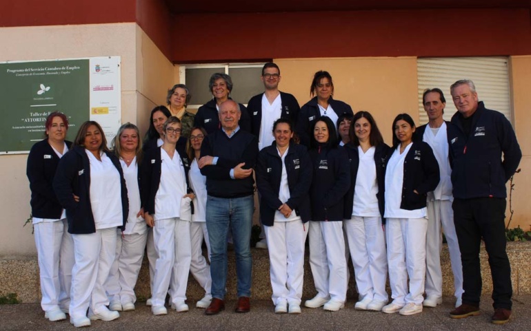 Los alumnos del Taller de Empleo realizarán sus prácticas en la Residencia San Francisco