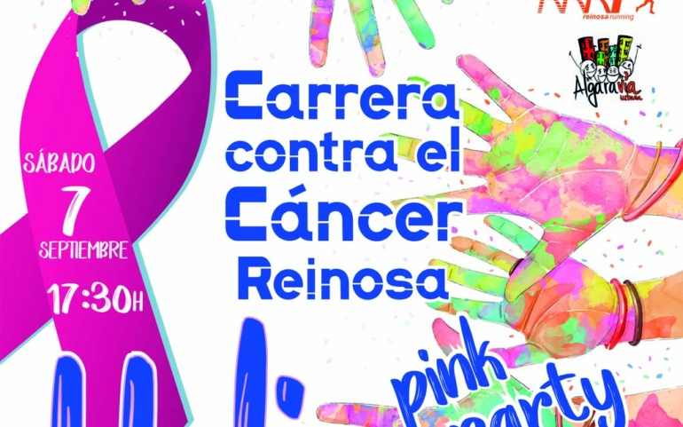 Carrera Holi en Reinosa en beneficio de la lucha contra el cáncer