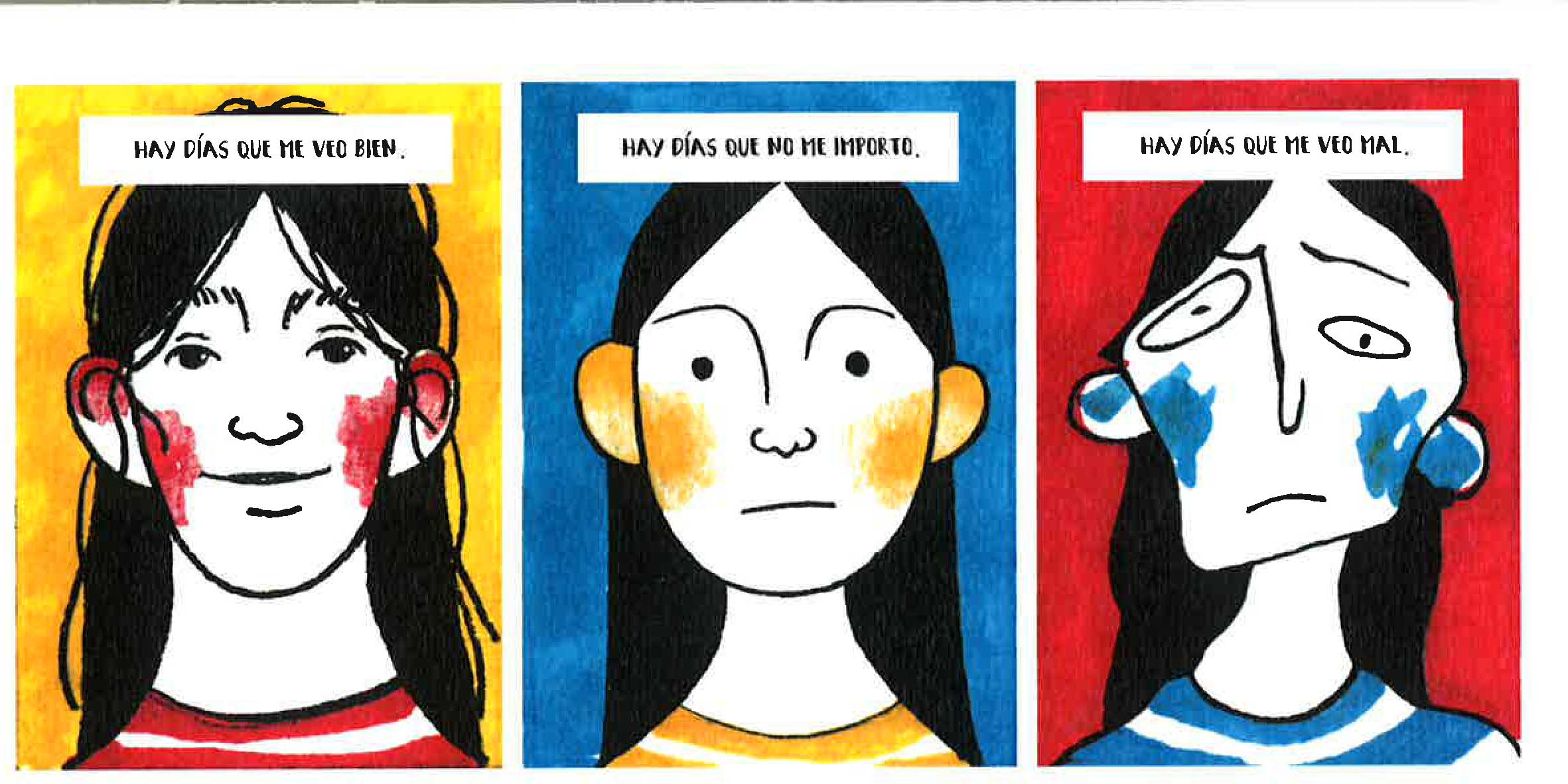 Colores: Primer Premio del Concurso de Cómic (detalle)