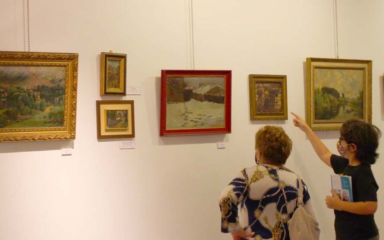 La Casona acoge una exposición antológica de los paisajistas Fausto y Ernesto López