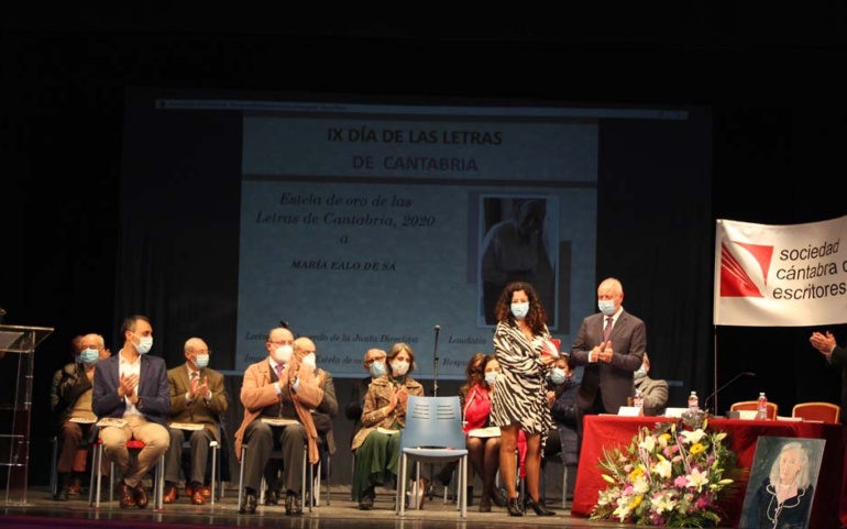 Homenaje a María Ealo de Sá y a la cultura reinosana y campurriana en el Día de las Letras de Cantabria