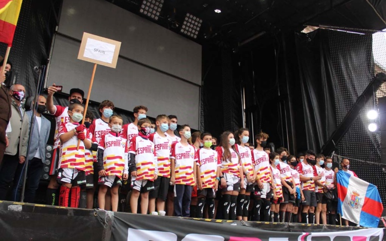 Los pilotos de bike trial se disputan el cetro europeo este fin de semana en Reinosa