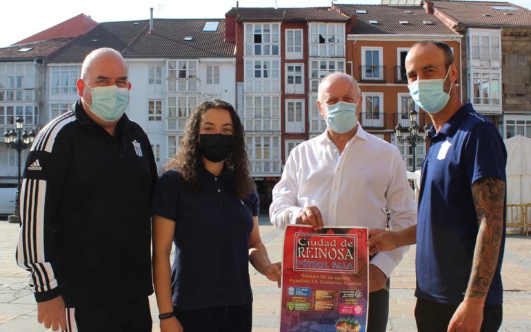 Cuatro equipos se dan cita este sábado para disputarse el Torneo Ciudad de Reinosa de Fútbol Sala