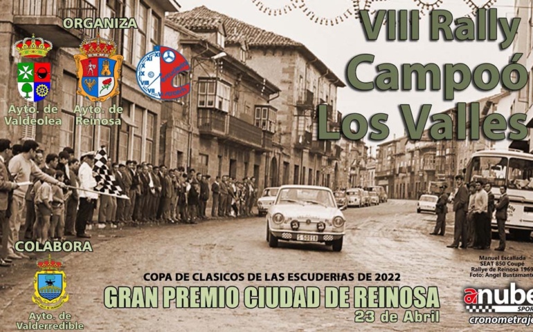 El Rally Campoo-Los Valles tomará la salida este sábado desde la Plaza de España