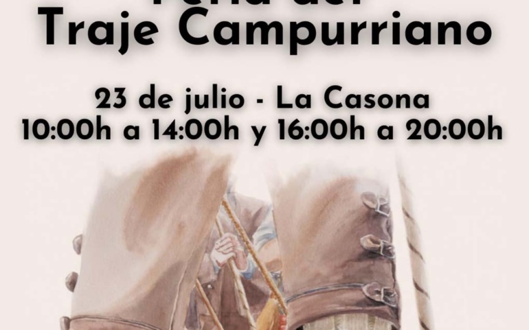 La Feria del Traje Campurriano se celebrará este sábado en La Casona