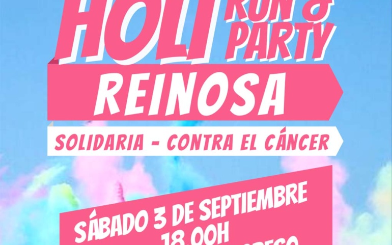 La recaudación de la Holi Run&Party se entregará a la Asociación Española contra el Cáncer