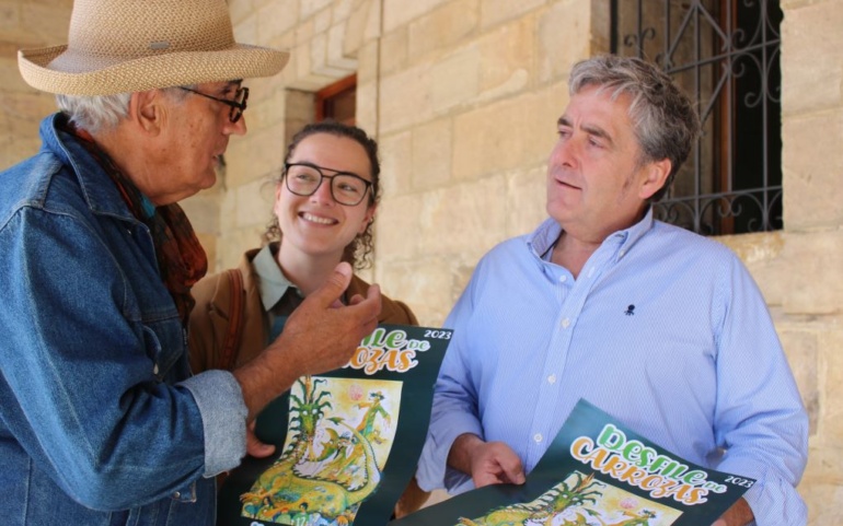 Un cartel del artista Alberto Gallo anunciará el Desfile de Carrozas de San Mateo