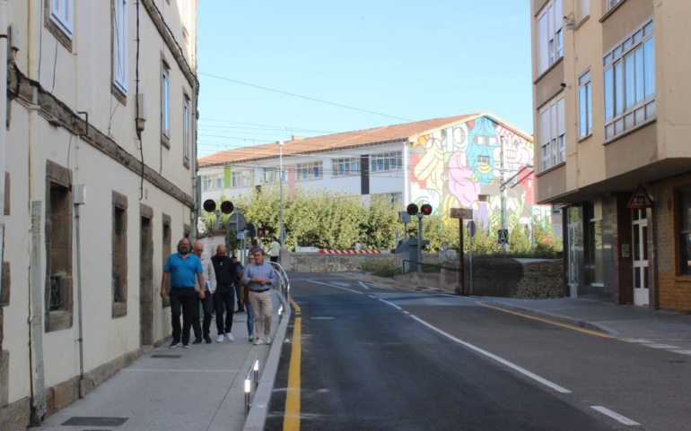 Recepcionada la obra de reforma de la margen derecha de la acera de la calle Julióbriga