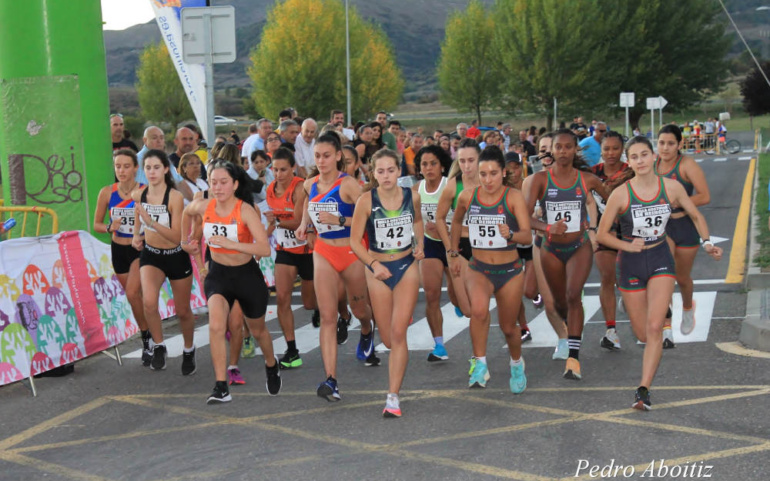 Pablo Otero y Lucía Fernández se proclamaron vencedores de la Milla de Reinosa
