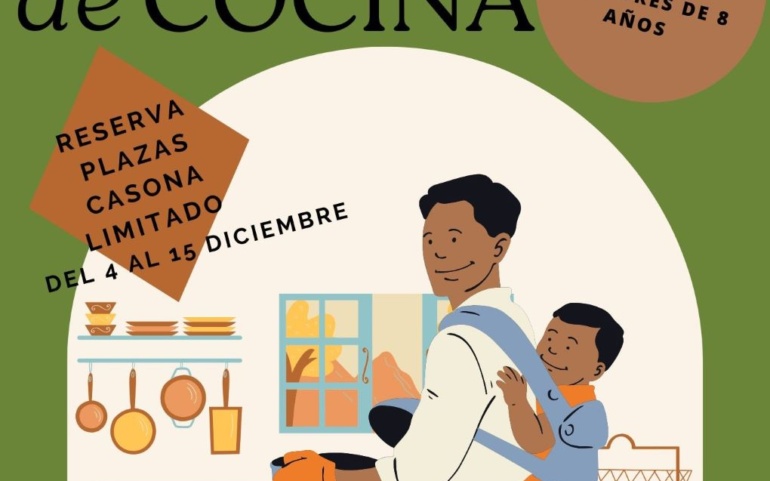 Curso de cocina para padres e hijos