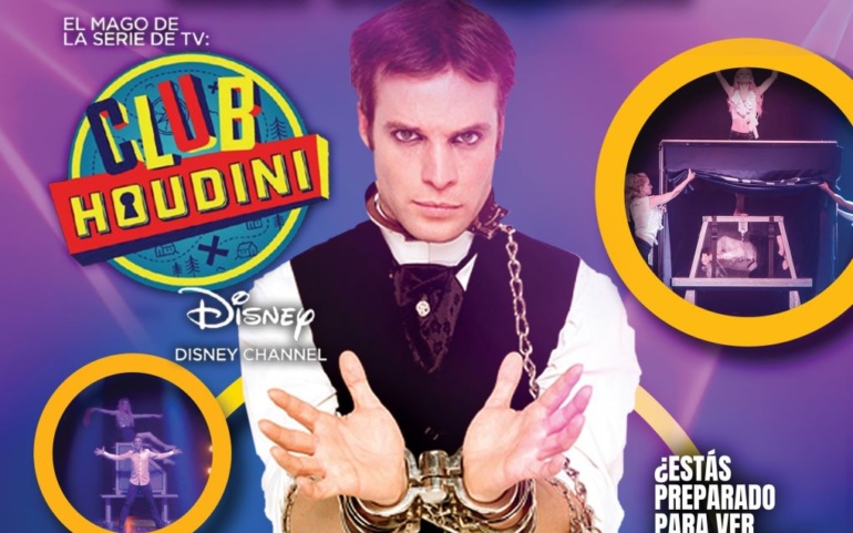 El Mago Sun presenta en el Teatro Principal su espectáculo “Houdini. La magia de la televisión”