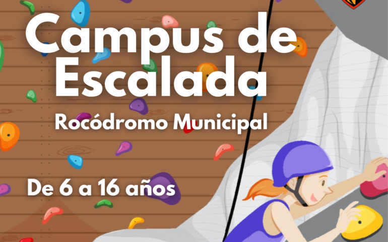 El Club Tres Mares La Milana y el Ayuntamiento organizan un Campus de Escalada para niños y jóvenes
