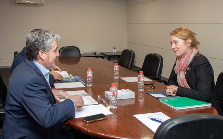 La consejera y el alcalde de Reinosa analizan vías de colaboración en materia de turismo y cultura