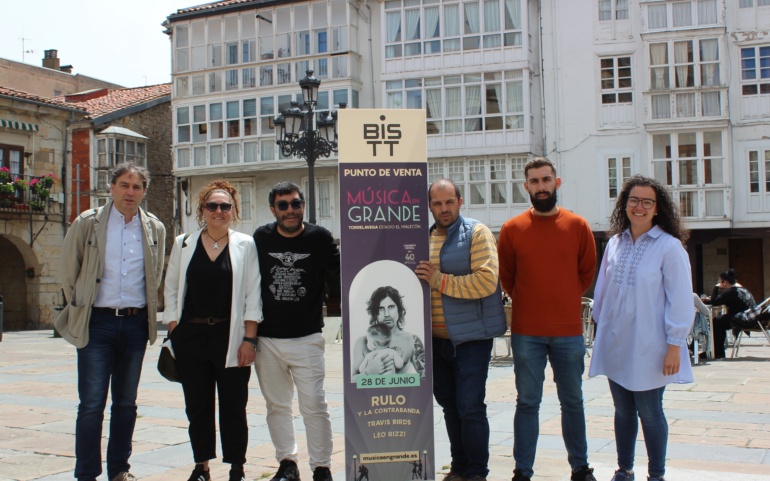 Reinosa se vuelca con el concierto de Rulo en el festival Música en Grande 2024