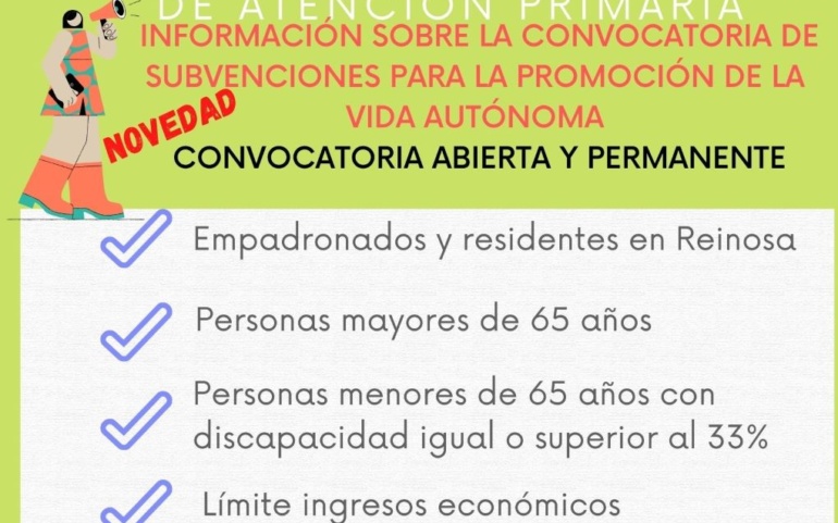 Jornada informativa sobre las ayudas para la promoción de la vida autónoma