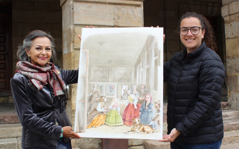 “Las Meninas” invitan a acudir al Dia de Campoo