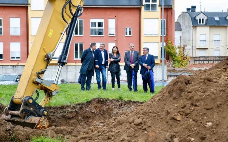 Inicio de las obras de las 19 viviendas públicas para alquiler asequible que el Gobierno construye en Reinosa