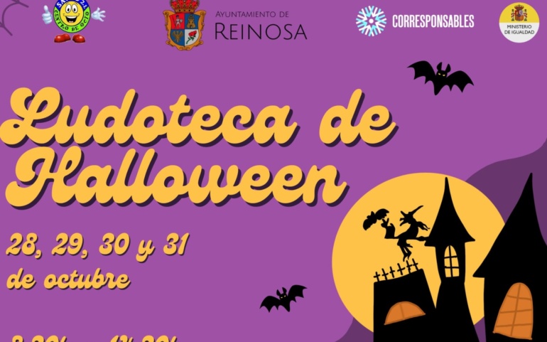 Ludotecas para las vacaciones escolares de Halloween