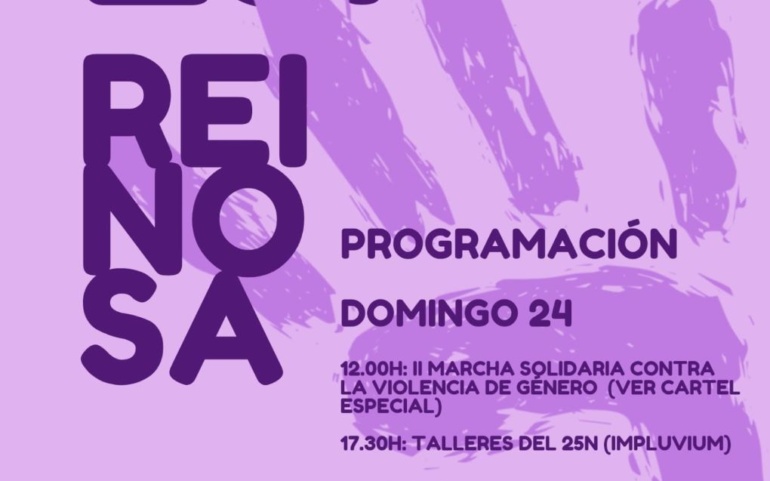 Reinosa acoge este domingo la II Marcha Solidaria contra la Violencia de Género