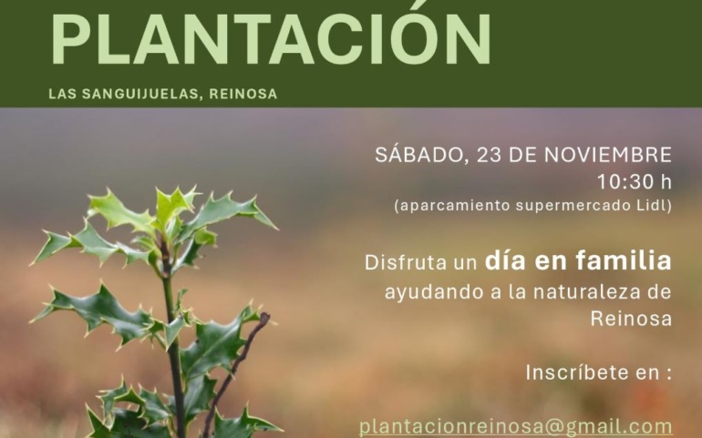 El proyecto “Campoo Los Valles Tras la Huella” organiza una plantación de árboles en Las Sanguijuelas
