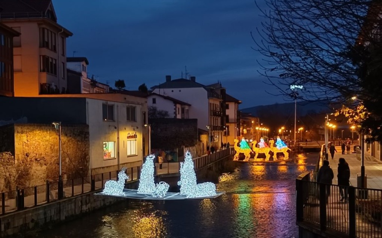 Reinosa enciende las luces de navidad