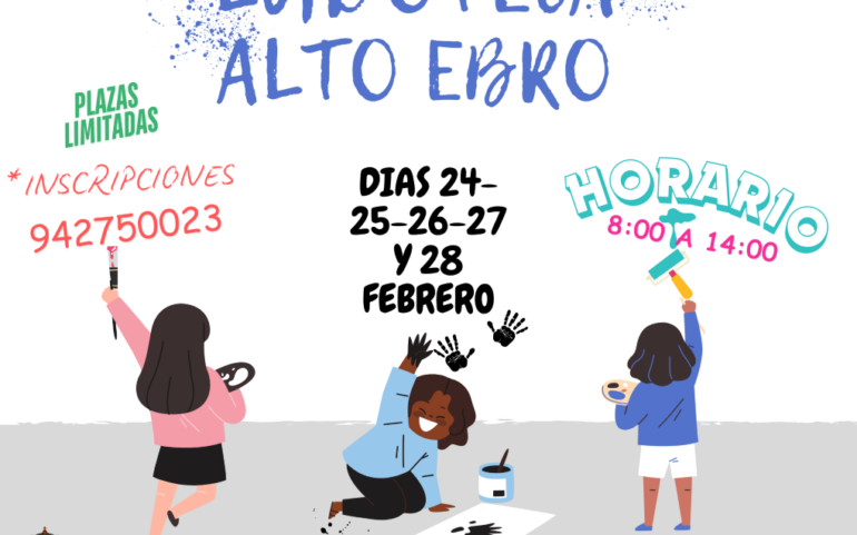 EL Ayuntamiento programa una Ludoteca gratuita en el Alto Ebro para las vacaciones de Carnaval