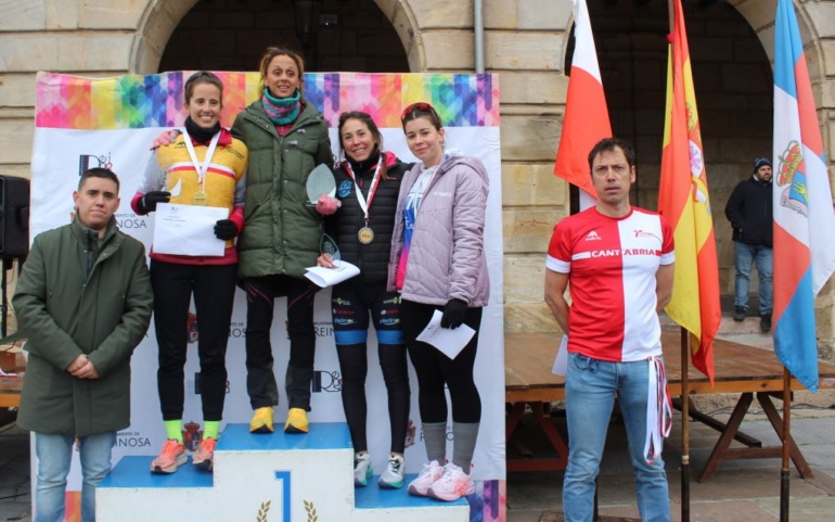 Gorka Núñez y Lucía Ibáñez se proclaman en Reinosa nuevos campeones de Cantabria de Duatlón