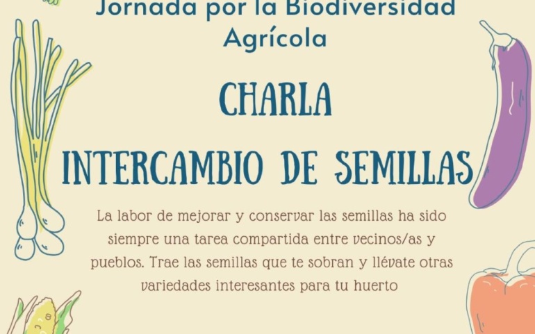 Charla e intercambio de semillas en una jornada que acogerá La Casona el viernes 11 de abril