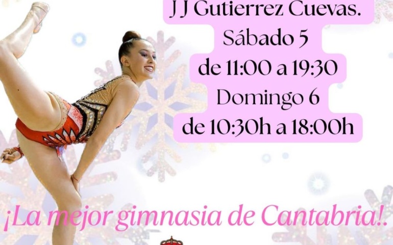 Reinosa acoge este fin de semana la 2ª Fase de la Liga Cántabra de Gimnasia Rítmica