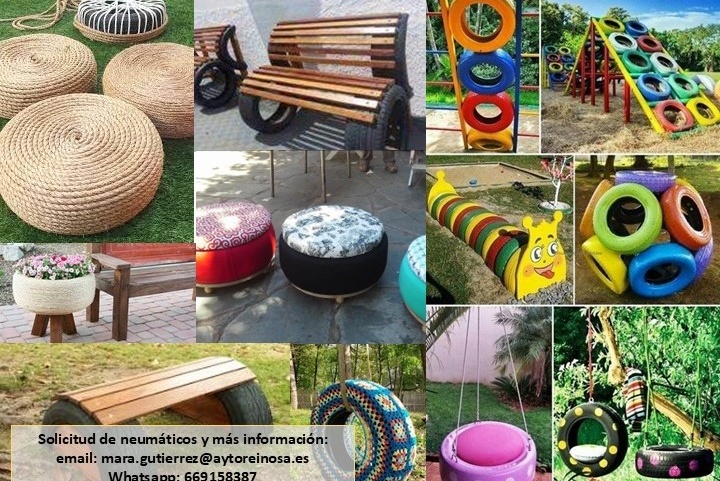 Sigue abierto el plazo de presentación de ideas al Concurso de Construcción con Neumáticos Reciclados