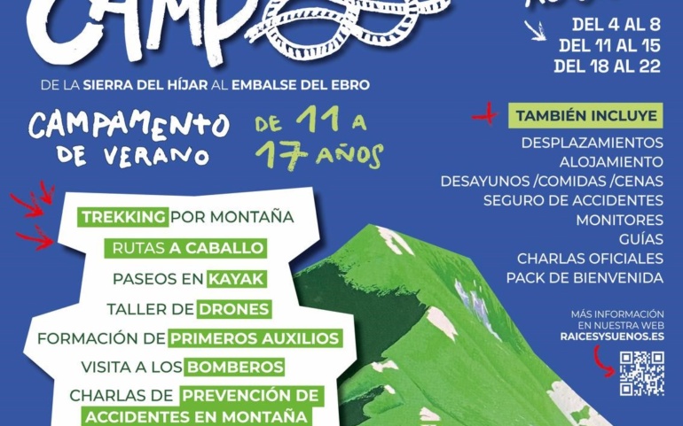 Naturaleza, aventura y aprendizaje en el campamento para jóvenes “Lazos de Campoo”