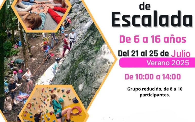 Organizado un Campus de Escalada para el mes de julio