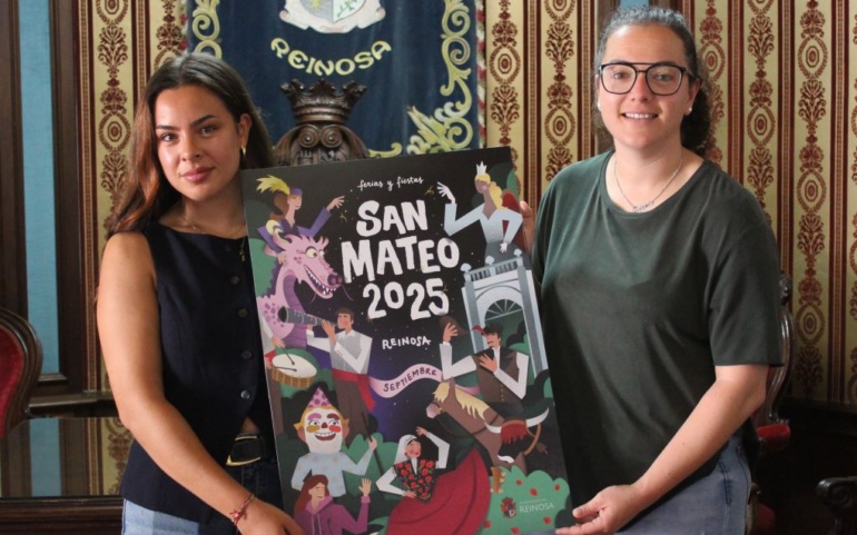 La diseñadora campurriana Leire González gana el Concurso de Carteles de San Mateo 2025