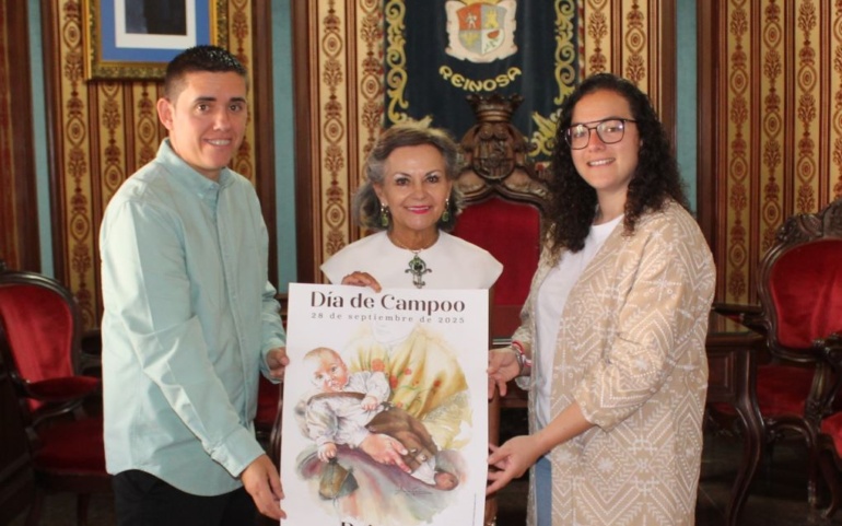 Una obra de la pintora Alicia Cañas vuelve a ilustrar el cartel del Dia de Campoo