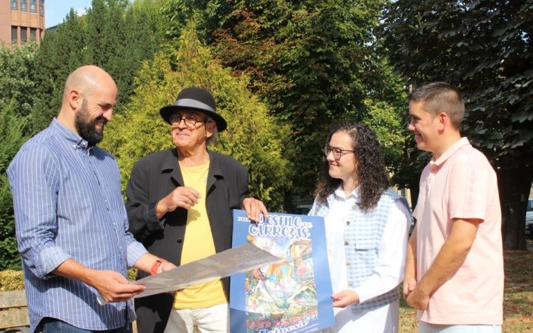 La obra “Fantasía medieval” del pintor Alberto Gallo anuncia este año el Desfile de Carrozas Artísticas