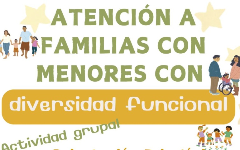 El Ayuntamiento pondrá en marcha un Programa de Apoyo a Familias con Menores con Diversidad Funcional