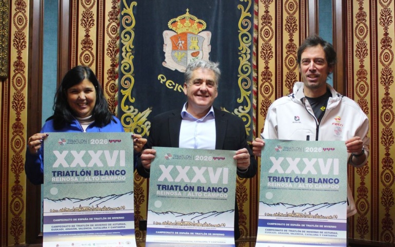 Mas de un centenar de triatletas se disputarán en Reinosa el Campeonato de España de Triatlón de Invierno
