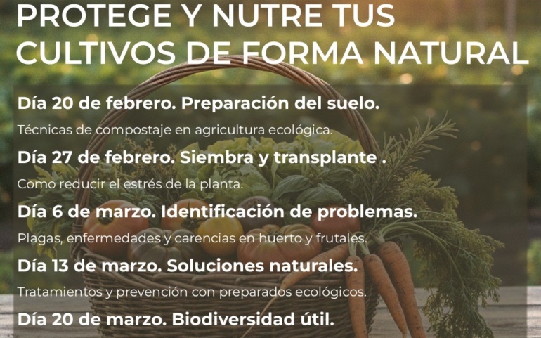 El Ayuntamiento de Reinosa organiza un curso de horticultura ecológica