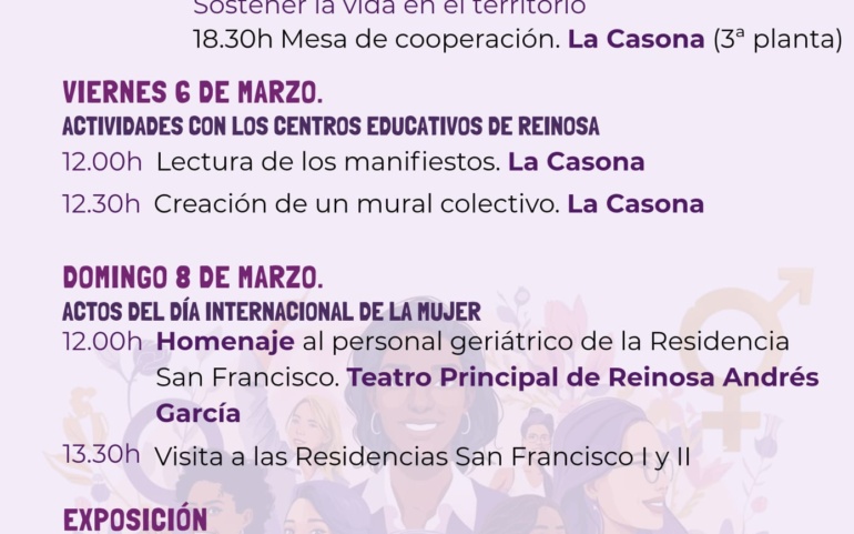 Actos del Día Internacional de la Mujer