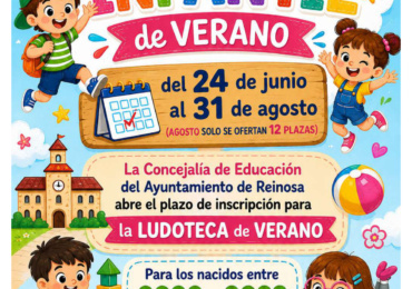 ABIERTO EL PLAZO DE INSCRIPCIÓN PARA LA LUDOTECA INFANTIL DE VERANO 2026