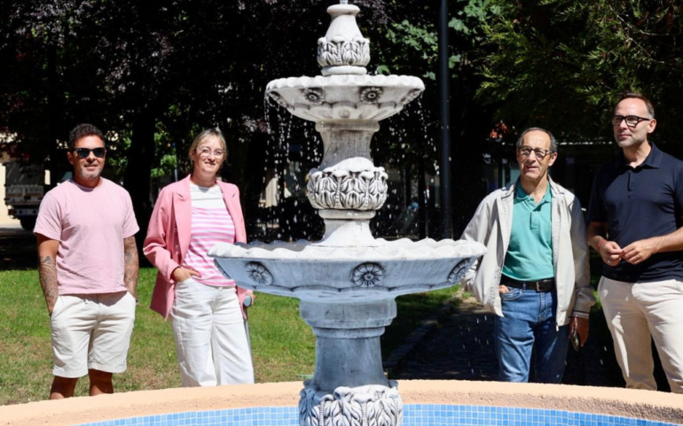 El Ayuntamiento de Reinosa recupera las fuentes de Cupido