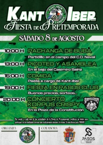 Fiesta pretemporada Kant-Iber