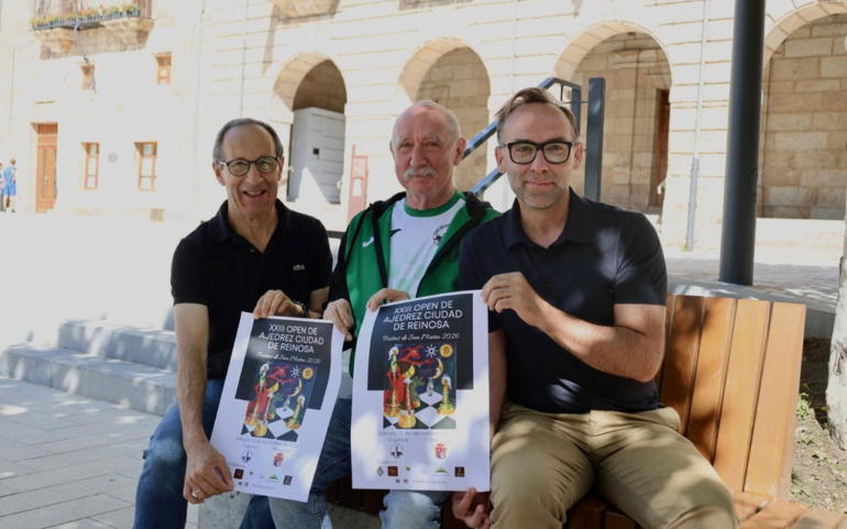 XXIII Open Internacional de Ajedrez Ciudad de Reinosa reunirá el 12 de septiembre a más de un centenar de jugadores