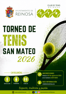 TORNEO DE TENIS 2026 SAN MATEO